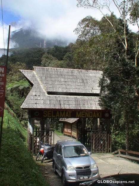 Postcard Kinabalu National Park Gate