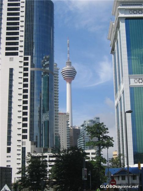 Postcard Downtown KL and TV Tower
