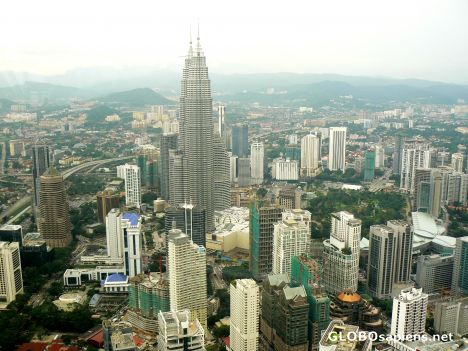 Postcard Panoramic views of the city