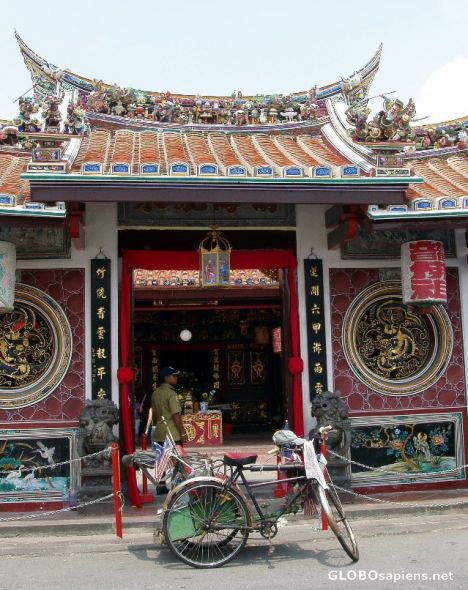 Postcard Cheng Hoon Teng Temple