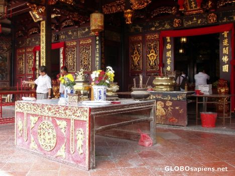 Postcard Main Hall of Cheng Hoon Teng Temple