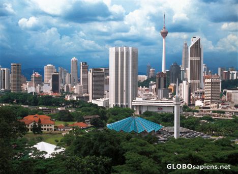Postcard Kuala Lumpur City Centre