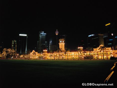 Postcard Kuala Lumpur Night View