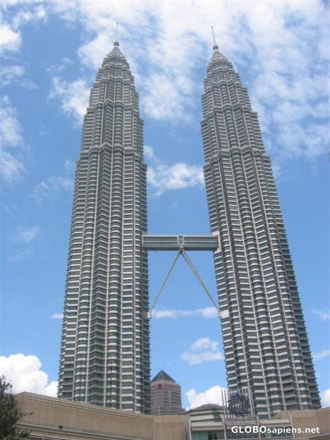 Postcard Petronas Towers, Kuala Lumpur