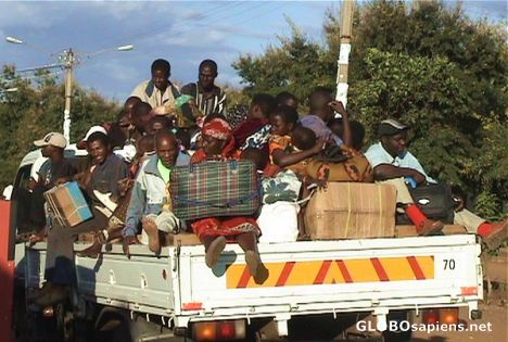 Chapa - Mozambique' passenger truck