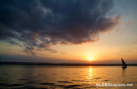 Postcard Inhambane - sunset