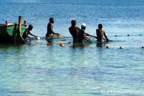 Postcard Fishing on Ilha de Mocambique