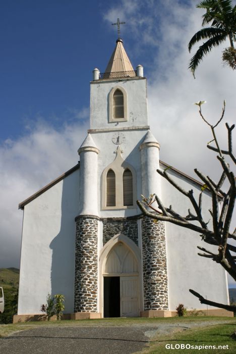 Postcard Eglise de Pouebo - Province Nord