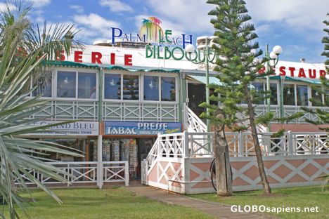 Postcard Noumea, Anse Vata: Bilboquet Restaurant & Bar
