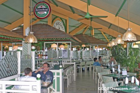 Postcard Noumea, Anse Vata: Bilboquet Restaurant & Bar