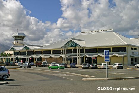 Postcard Noumea:Magenta Airport