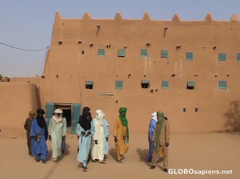 Postcard Sultan's Palace in Agadez