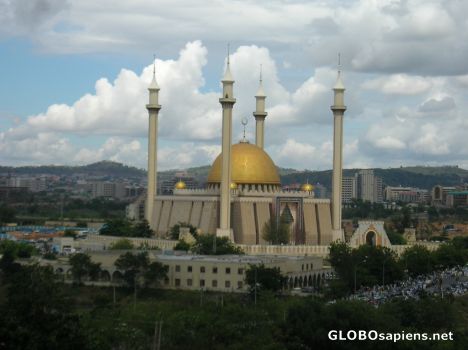 Postcard Mosque in Abuja