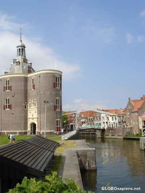 Postcard Dutch scenery