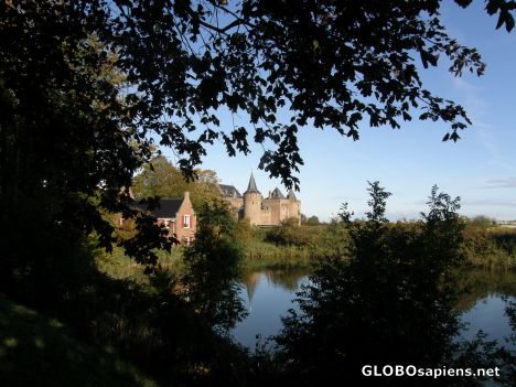 Postcard The Muiderslot  castle