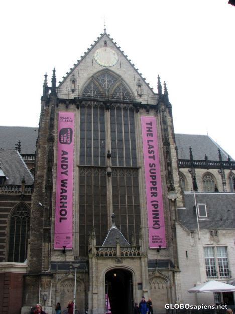 Postcard Nieuwe Kerk - New Church