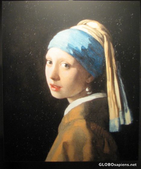 Postcard The Girl with the Pearl Earring