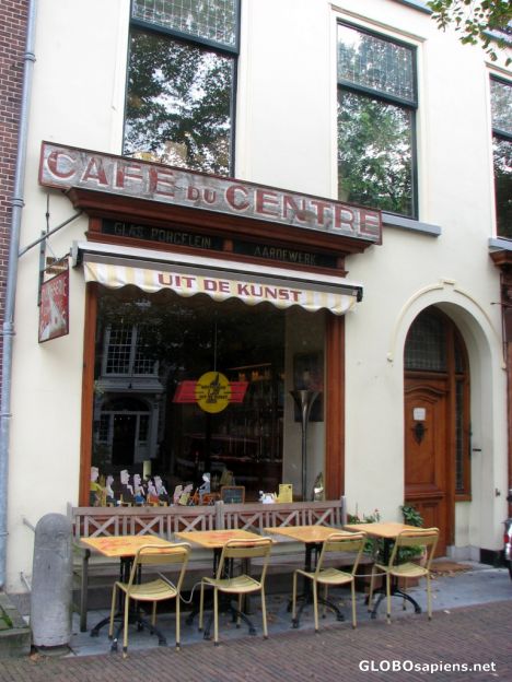 Postcard Delft Commerce - Restaurant