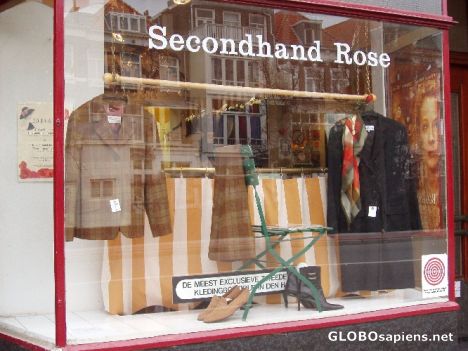 Postcard Second Hand Clothing Shop