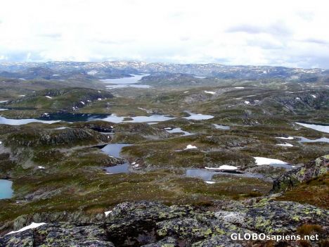 Postcard View from the Svarvarnuten (1377 m)