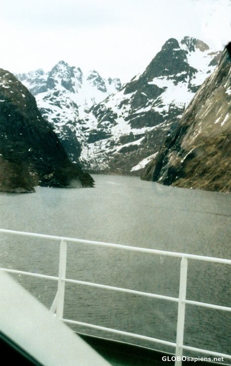 Postcard Entrance to Trollsfjord