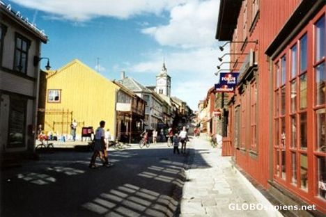 Postcard Main street