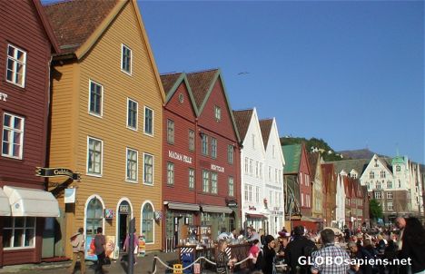 Postcard Bergen - Brygge