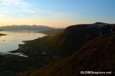 Postcard Tromsø - towards the North Pole