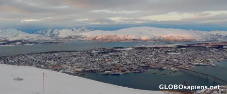 Postcard Fjellheisen Tromso