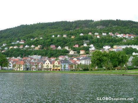 Postcard Bergen