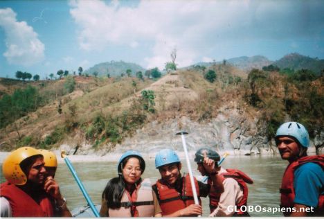 Postcard Trishuli River Rafting