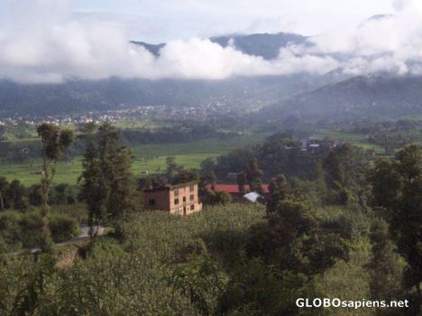 Postcard Kathmandu Valley