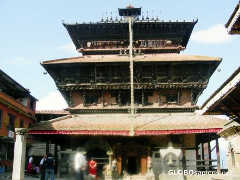 Postcard Bagh Bhairava Temple