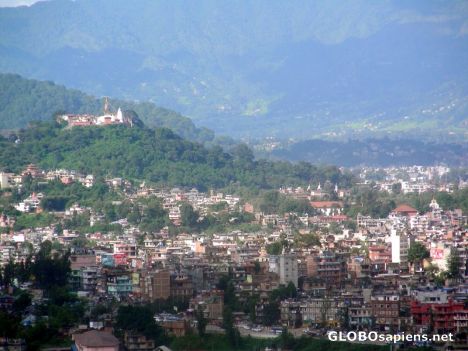 Postcard View over Kathmandu 2