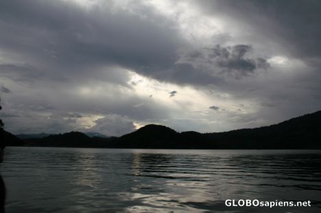 Postcard Begnas Lake