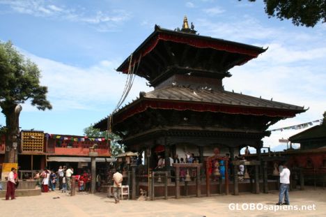 Postcard Manakamana Temple