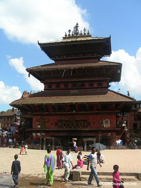 Postcard Bhairava Temple