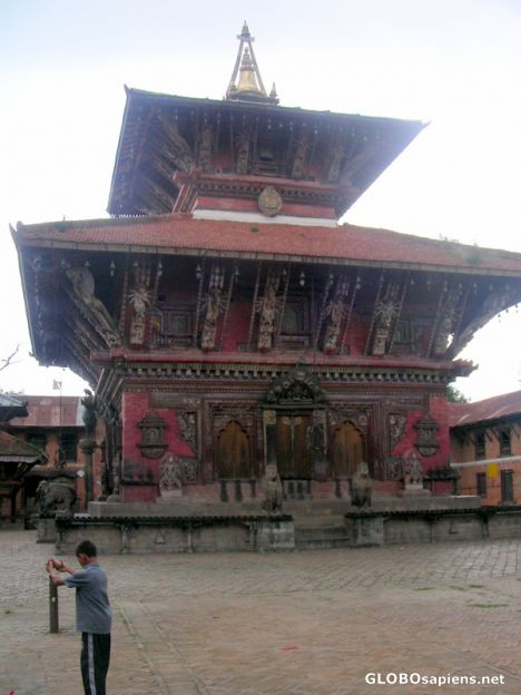 Postcard Changu Narayan Temple