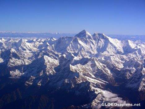 Postcard Great views over the Himalayas
