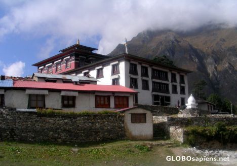 Postcard Thyangboche Monastery