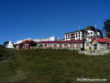 Postcard Thyangboche Monastery