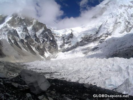 Postcard Khumbu Ice Fall