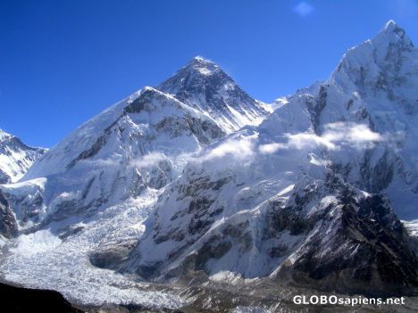 Postcard Superb view of Everest