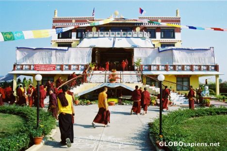 Postcard Temple - world peace ceremony
