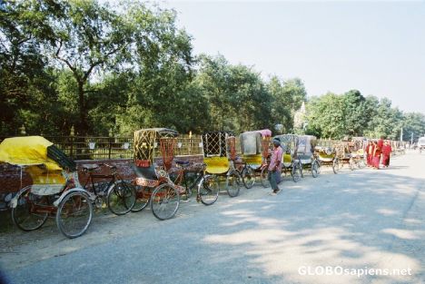 Postcard Rickshaws
