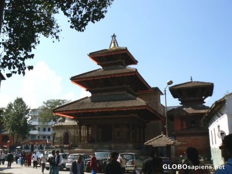 Postcard Kathmandu Durbar Square