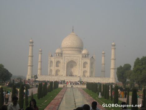 Postcard India Taj Mahal