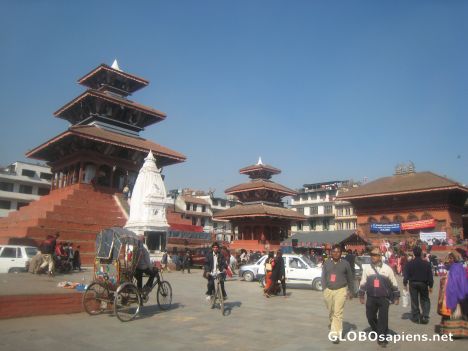 Postcard Kathmandu Durbar Square