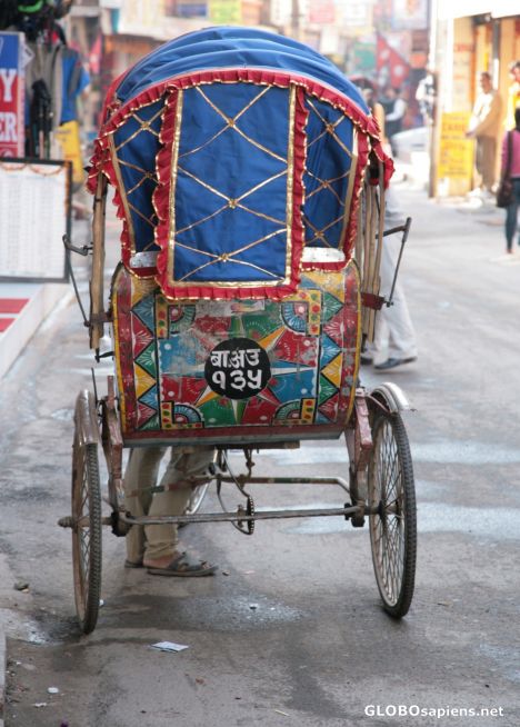 Postcard Rickshaw