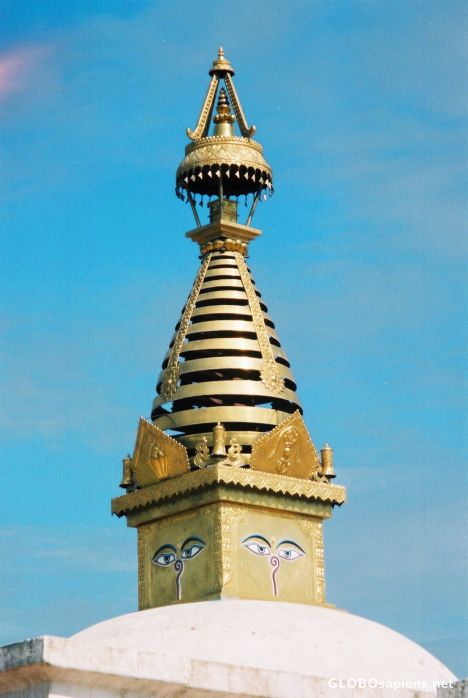 Postcard Maya Devi temple